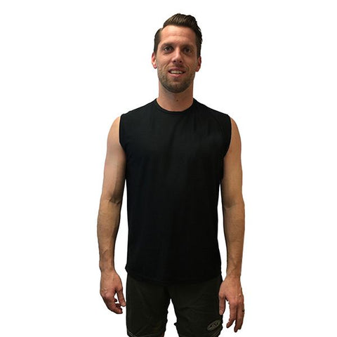 Loose Fit Sleeveless Performance Shirt For Water Sports, UPF 50+